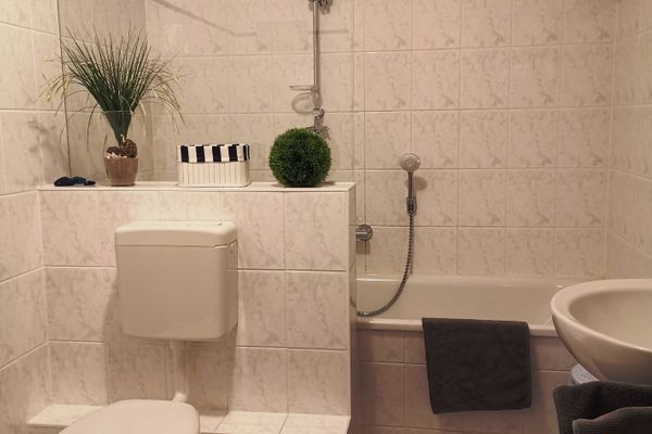  Hafenstrasse 22 Wohnung 1 Zingst - Badezimmer