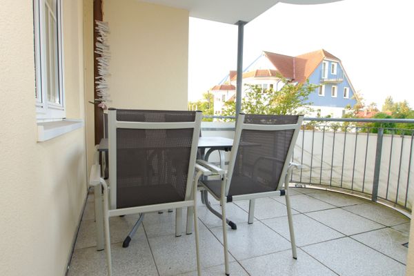  Hafenstrasse 22 Wohnung 1 Zingst - Terrasse