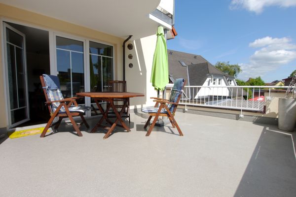  Hafenstrasse 22 Wohnung HafenSonne Zingst - Balkon