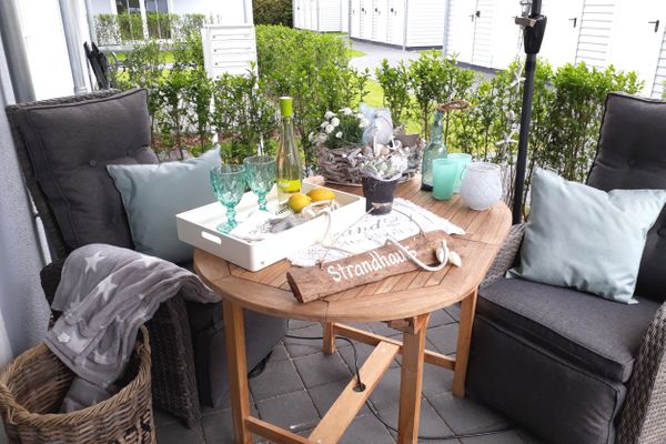  Barther Straße 18 Wohnung Hamptons Zingst - Terrasse