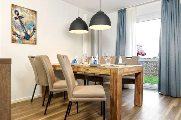 Living room Haus Südwester Herzmuschel