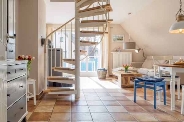  Jordanstraße 22 Wohnung Inselwind 1 Zingst - Wohnzimmer