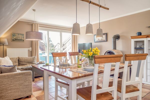  Jordanstraße 22 Wohnung Inselwind 2 Zingst - Wohnzimmer