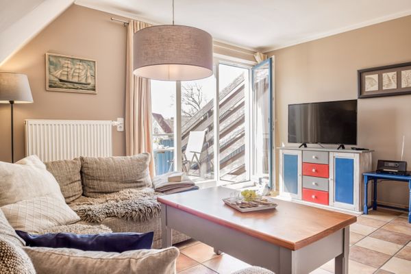  Jordanstraße 22 Wohnung Inselwind 2 Zingst - Wohnzimmer