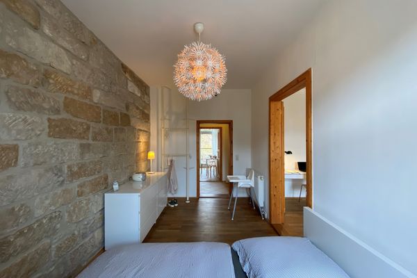 Apartments Dresden Neustadt Apartment KATY Szeneviertel Dresden - Schlafzimmer