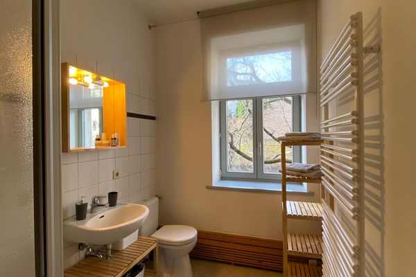 Apartments Dresden Neustadt Apartment KATY Szeneviertel Dresden - Badezimmer