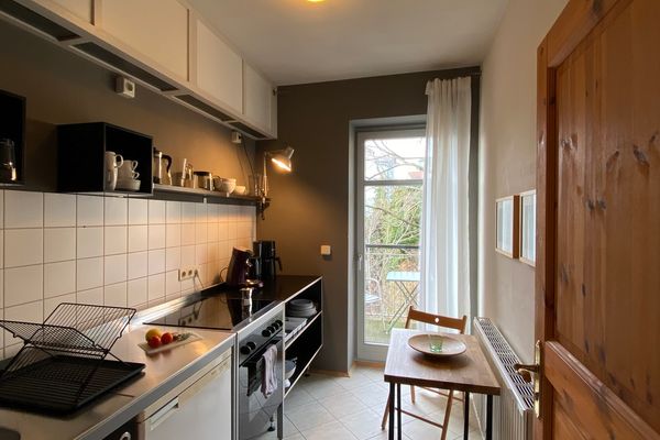 Apartments Dresden Neustadt Apartment LOUISE Szeneviertel Dresden - Küche / Küchenzeile