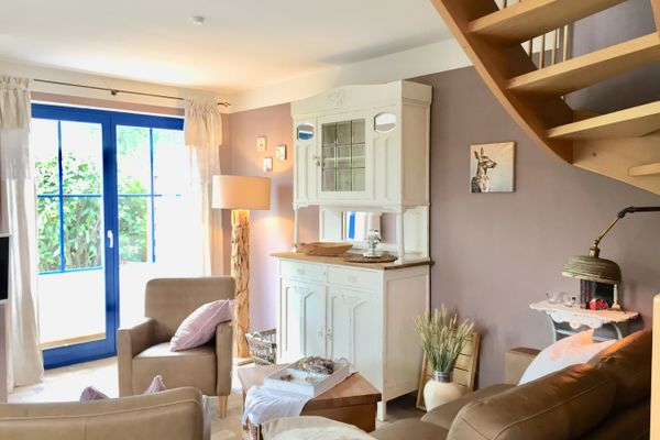  Wiesenstraße 65 Haus Wilderei Zingst - Wohnzimmer