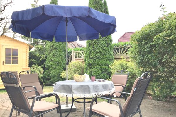  Wiesenstraße 65 Haus Wilderei Zingst - Terrasse