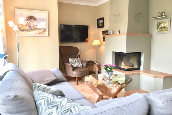  Mine-Heimat-Weg 13 Haus Kleine Möwe Zingst - Wohnzimmer