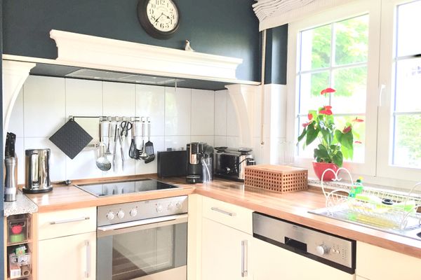  Mine-Heimat-Weg 13 Haus Kleine Möwe Zingst - Küche / Küchenzeile