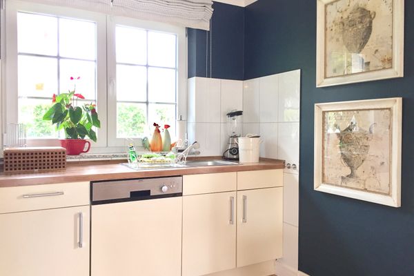  Mine-Heimat-Weg 13 Haus Kleine Möwe Zingst - Küche / Küchenzeile