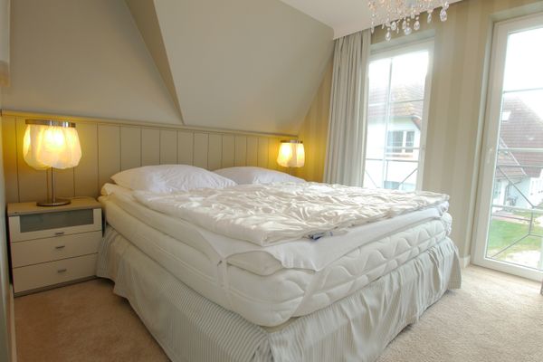  Mine-Heimat-Weg 13 Haus Kleine Möwe Zingst - Schlafzimmer