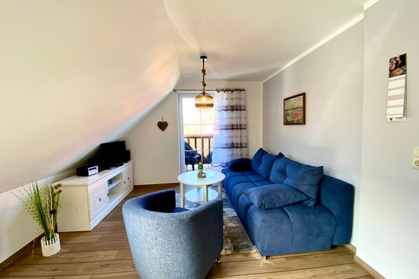  Hägerende 66 Haus Windrose Wohnung Südwind Zingst - Wohnzimmer