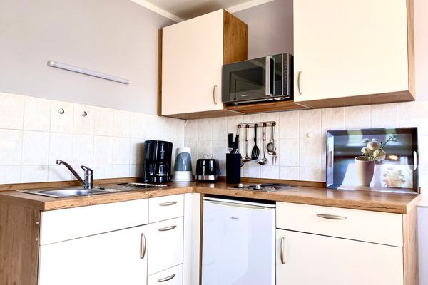  Hägerende 66 Haus Windrose Wohnung Südwind Zingst - Küche / Küchenzeile