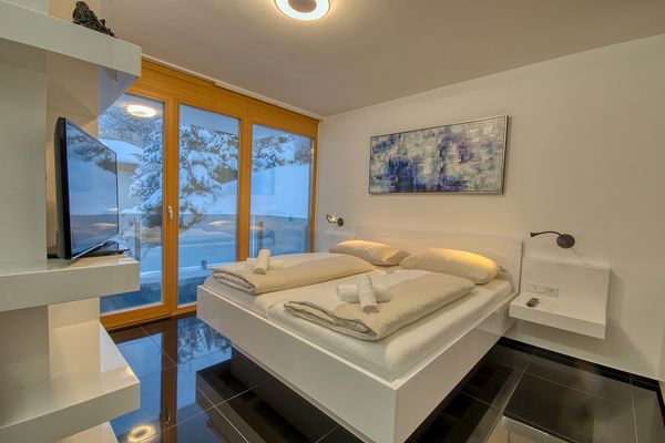 Lakeview Apartments Design-Suite Pasithéa Zell am See - Schlafzimmer