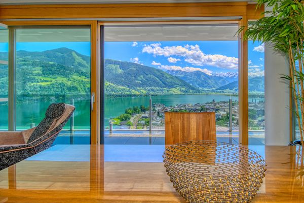 Lakeview Apartments Design-Suite Pasithéa Zell am See - Blick auf Sehenswürdigkeit