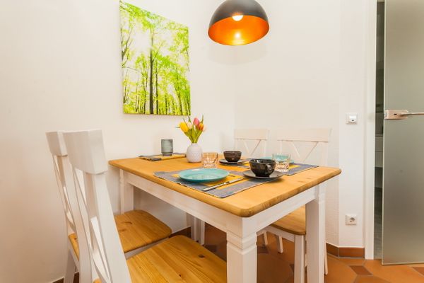  Lindenstraße 41 Wohnung Gele Ginster Zingst - Küche / Küchenzeile