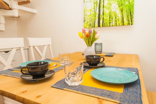  Lindenstraße 41 Wohnung Gele Ginster Zingst - Küche / Küchenzeile