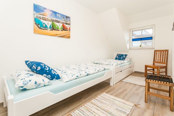  Lindenstraße 41 Wohnung Gele Ginster Zingst - Schlafzimmer