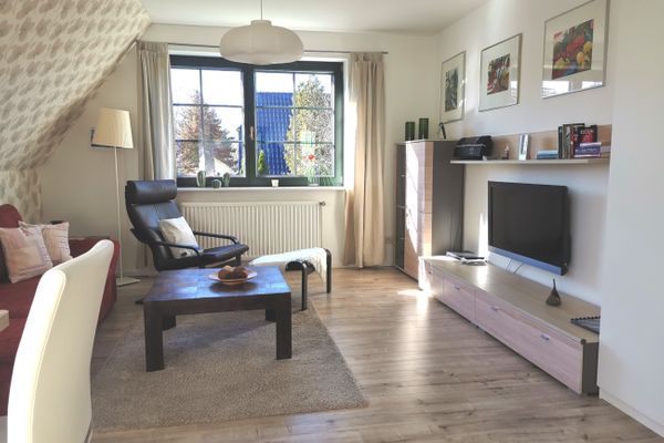  Ferienwohnung Malvenhaus Zingst - Wohnzimmer