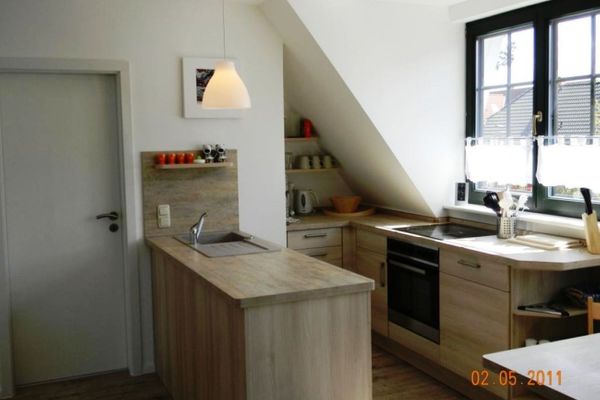  Ferienwohnung Malvenhaus Zingst - Küche / Küchenzeile