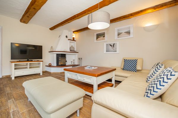  Zur Wellenwiese 19 Haus Stuermann Zingst - Wohnzimmer