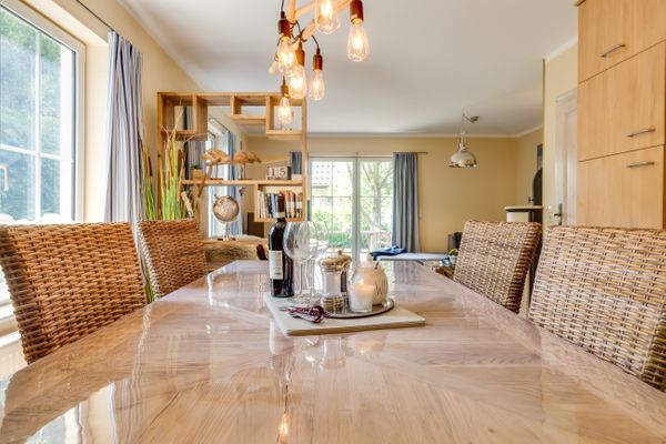  Strandwiese 12 Haus Strandgut Zingst - Wohnzimmer