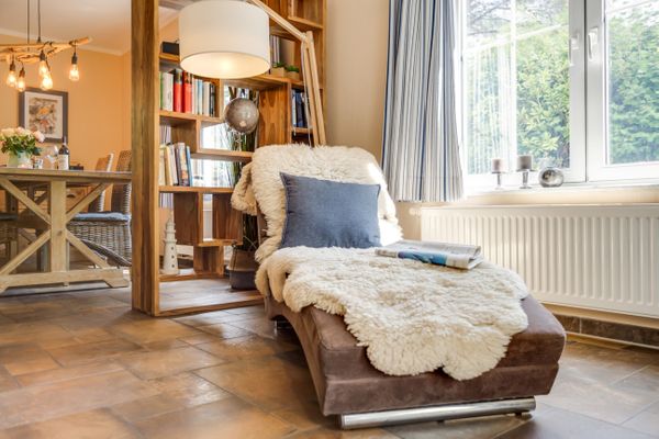  Strandwiese 12 Haus Strandgut Zingst - Wohnzimmer