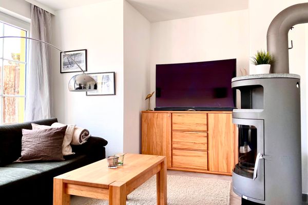  Mine-Heimat-Weg 18  Haus Dünenfee Zingst - Wohnzimmer