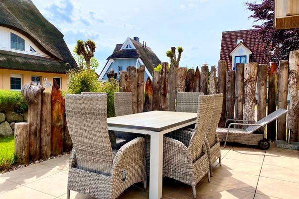  Mine-Heimat-Weg 18  Haus Dünenfee Zingst - Terrasse