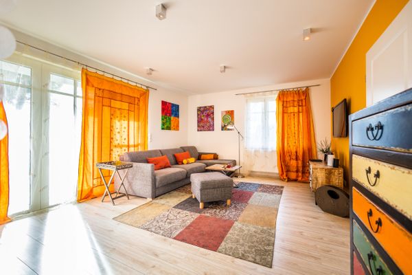  Alte Reihe 7 Strandelfe Zingst - Wohnzimmer