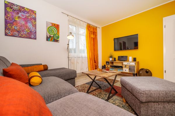  Alte Reihe 7 Strandelfe Zingst - Wohnzimmer