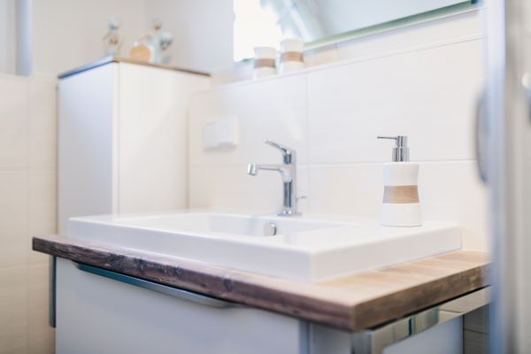  Grüne Siedlung 3 Wohnung Strandliebe Zingst - Badezimmer