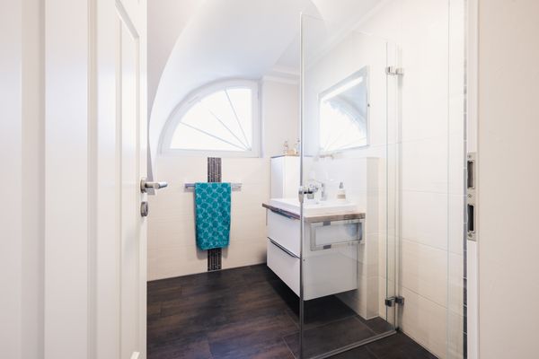  Grüne Siedlung 3 Wohnung Strandliebe Zingst - Badezimmer