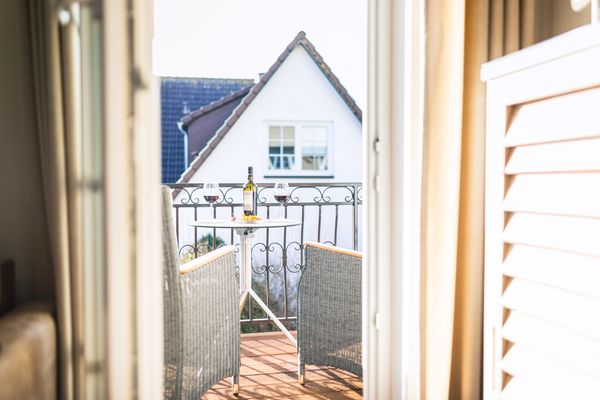  Grüne Siedlung 3 Wohnung Strandliebe Zingst - Terrasse