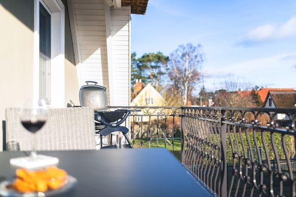  Grüne Siedlung 3 Wohnung Strandliebe Zingst - Terrasse