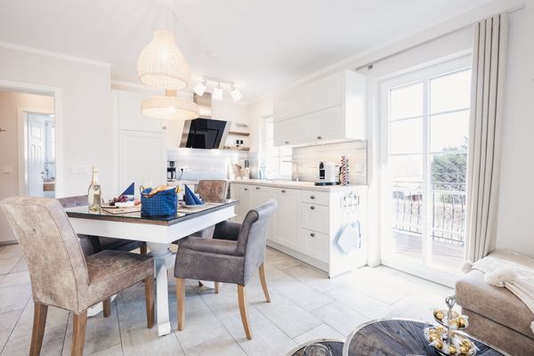  Grüne Siedlung 3 Wohnung Strandliebe Zingst - Küche / Küchenzeile