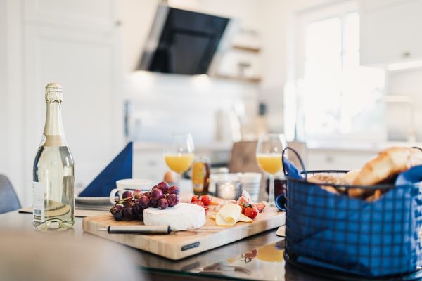  Grüne Siedlung 3 Wohnung Strandliebe Zingst - Küche / Küchenzeile