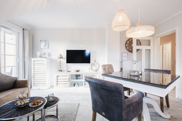  Grüne Siedlung 3 Wohnung Strandliebe Zingst - Wohnzimmer