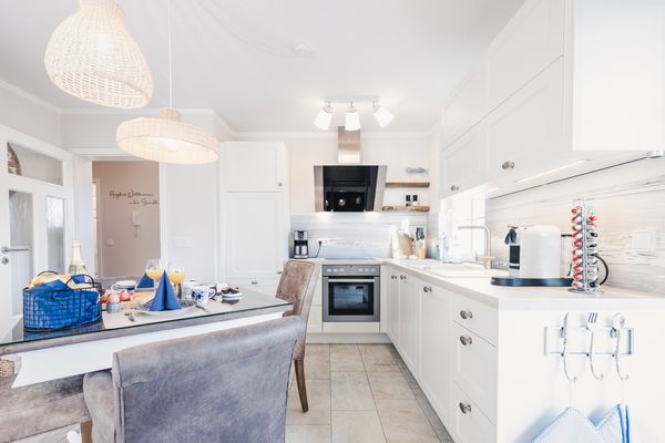  Grüne Siedlung 3 Wohnung Strandliebe Zingst - Küche / Küchenzeile