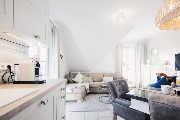  Grüne Siedlung 3 Wohnung Strandliebe Zingst - Wohnzimmer