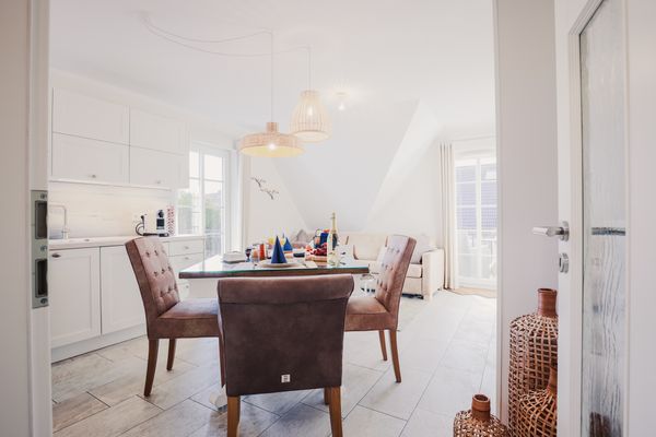  Grüne Siedlung 3 Wohnung Strandliebe Zingst - Küche / Küchenzeile