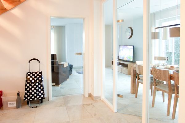  Mühlenstrasse 4a Haus Boddenkoje Zingst - Wohnzimmer