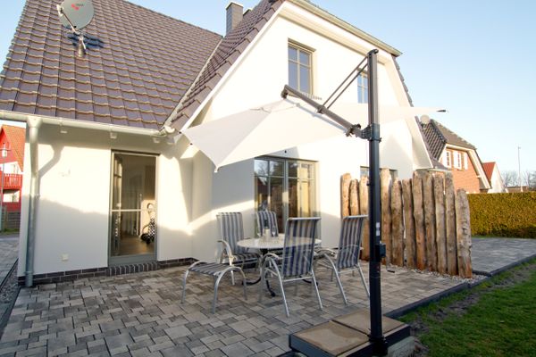  Mühlenstrasse 4a Haus Boddenkoje Zingst - Terrasse