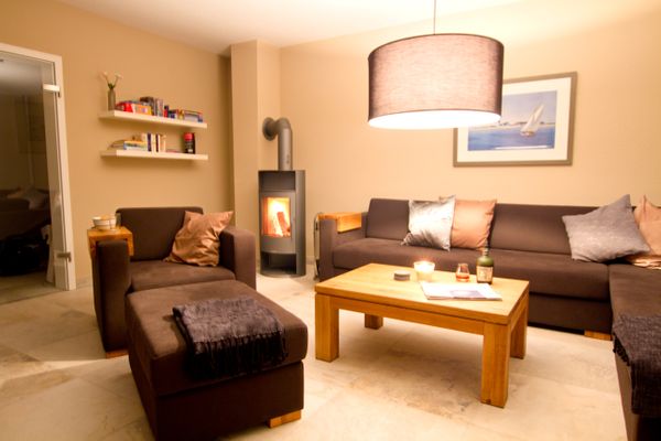  Mühlenstrasse 4a Haus Boddenkoje Zingst - Wohnzimmer