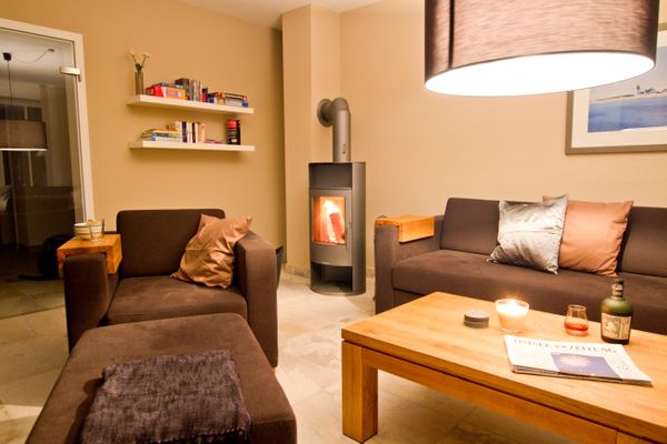  Mühlenstrasse 4a Haus Boddenkoje Zingst - Wohnzimmer