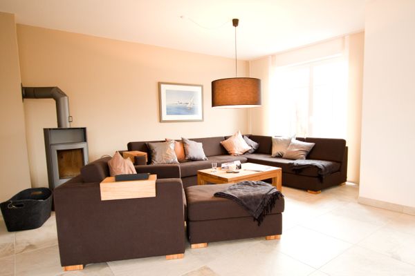  Mühlenstrasse 4a Haus Boddenkoje Zingst - Wohnzimmer