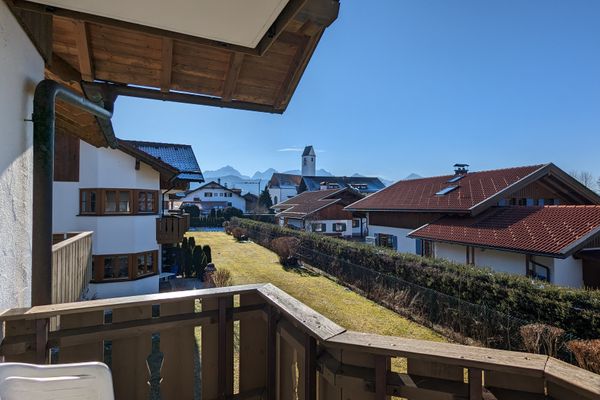  Ferienwohnung Eichhorn Ferienwohnungen in Schwangau - Gartenblick