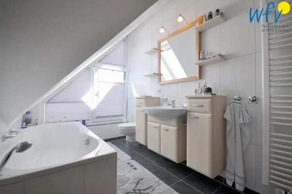 Badezimmer Villa Rossini Ferienwohnung 8